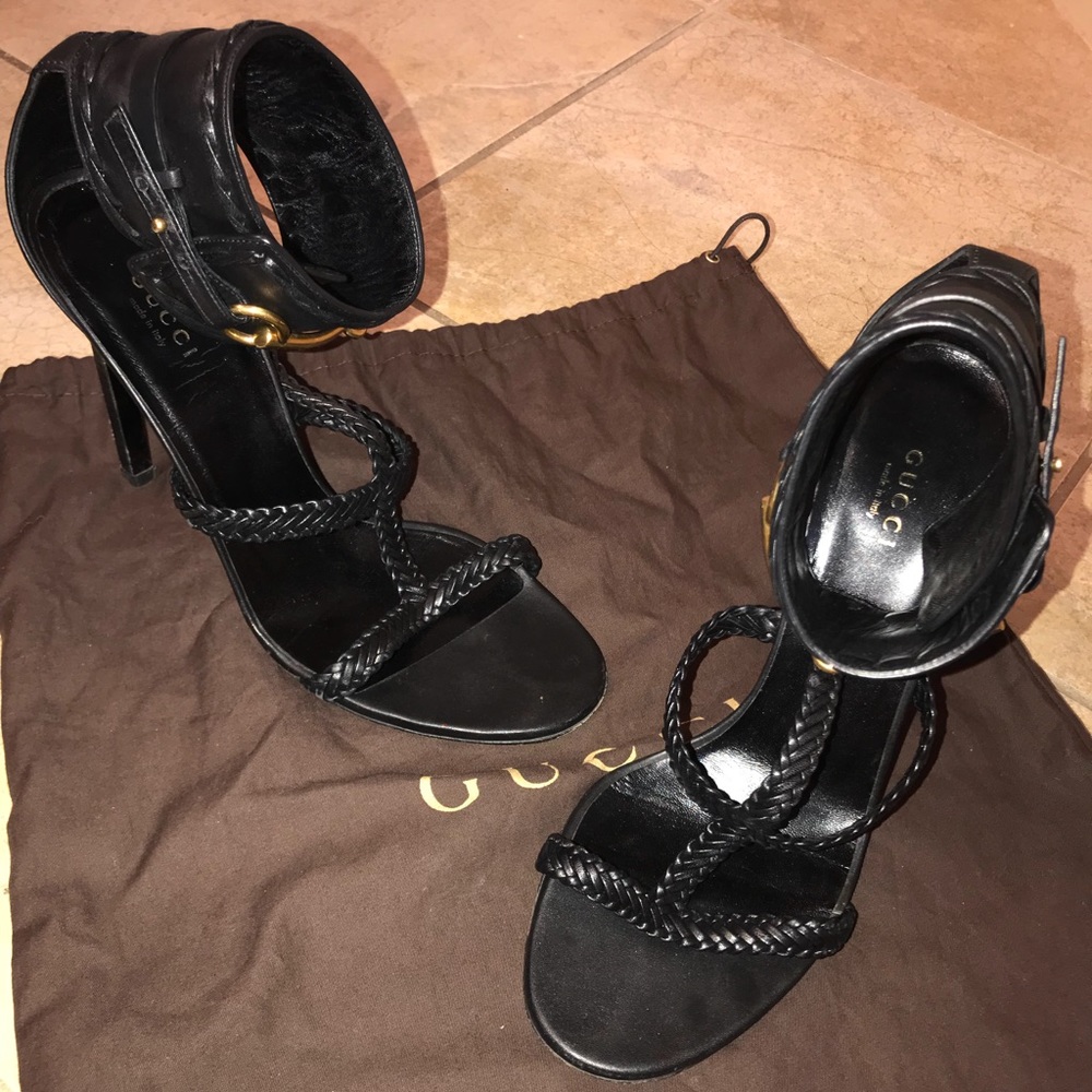 Gucci Ursula braided sandals size 40/US 10